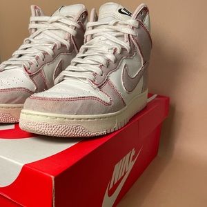 Nike Dunk Hi 1985. Summit White / Barely Rose. Women’s Size 8.5